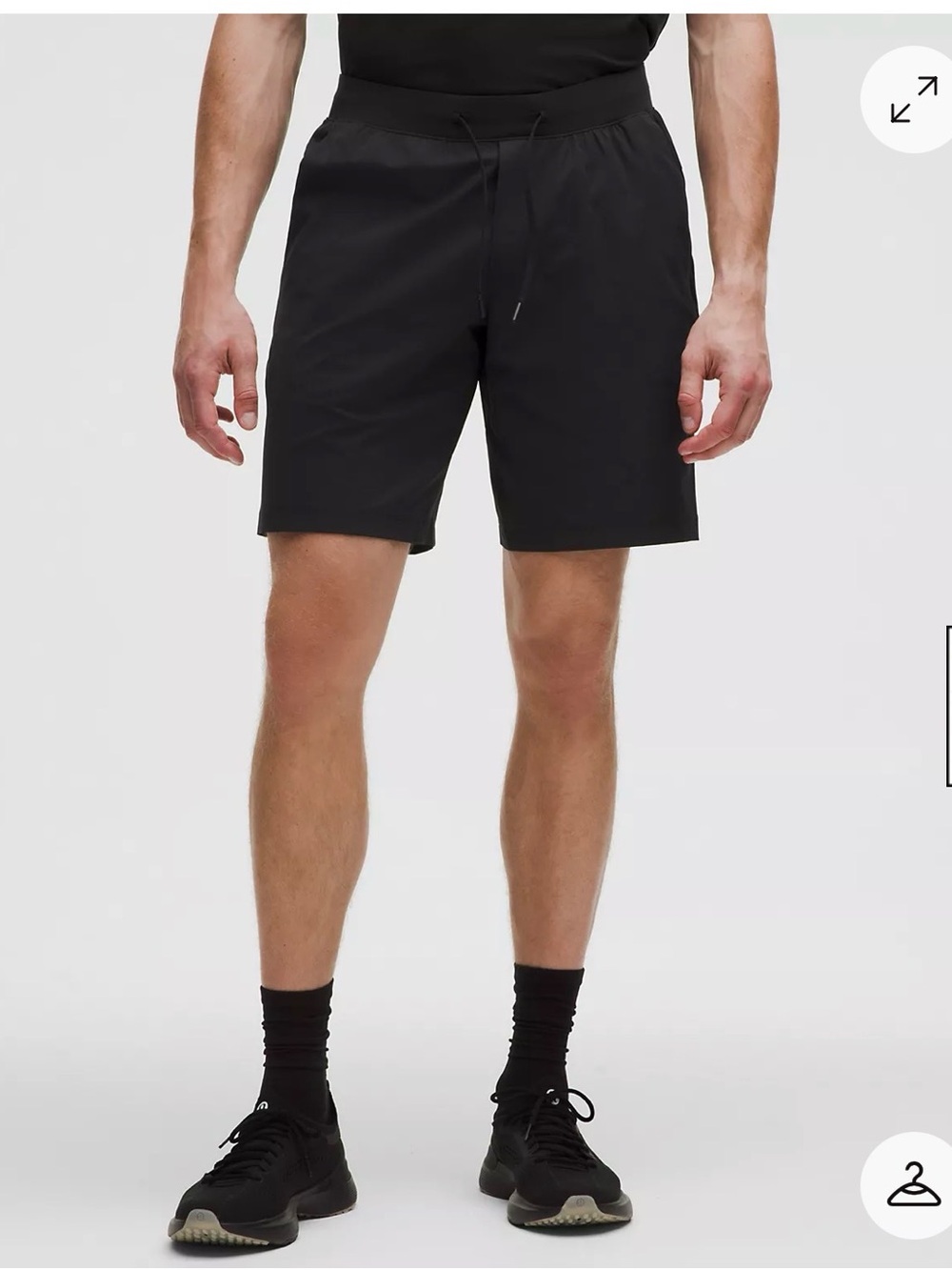 Lululemon Men's Zeroed In Shorts 9" – XL – Black – LM7BJ1S